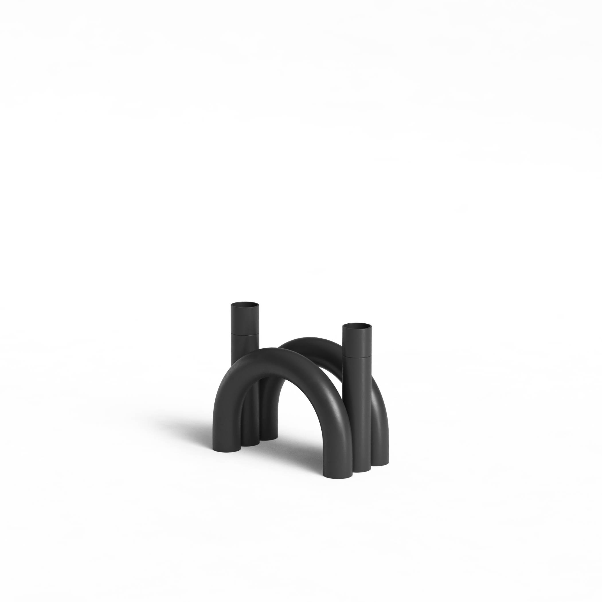 Tube Arc Candle Holder